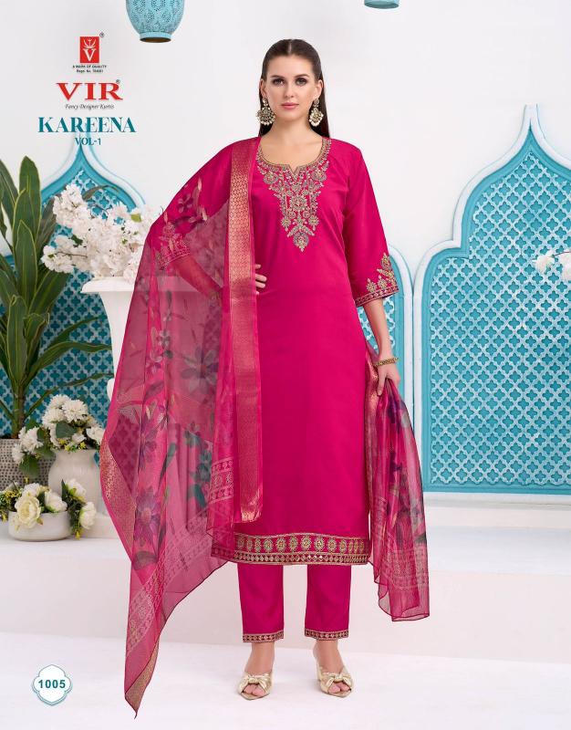 Vir Kareena vol 1 catalog kurtis wholesaler in junagadh
