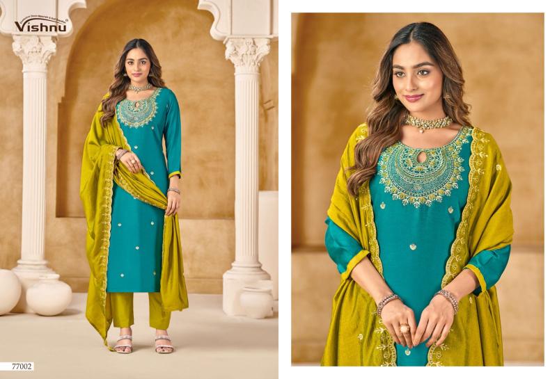 Vishnu Nazariya catalog wholesale market of salwar kameez in kolkata
