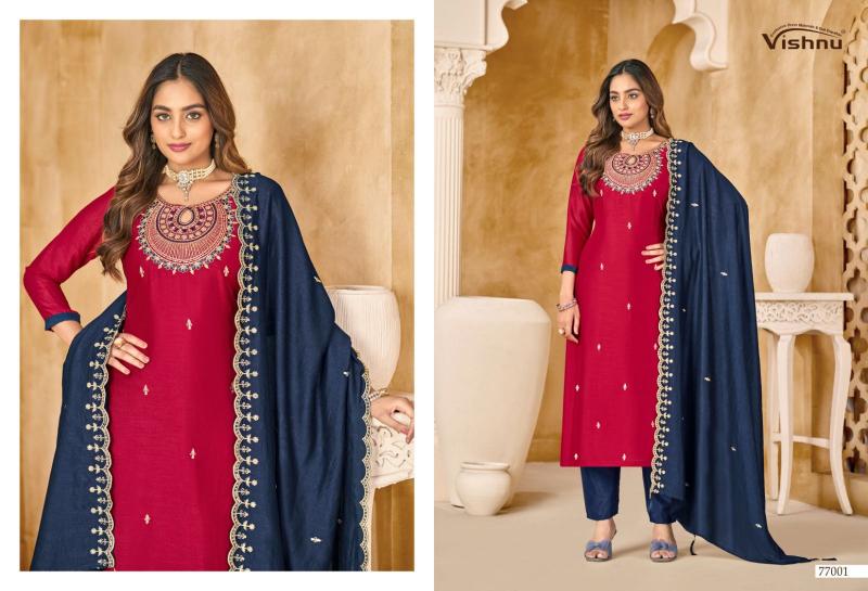 Vishnu Nazariya catalog wholesale market of salwar kameez in kolkata