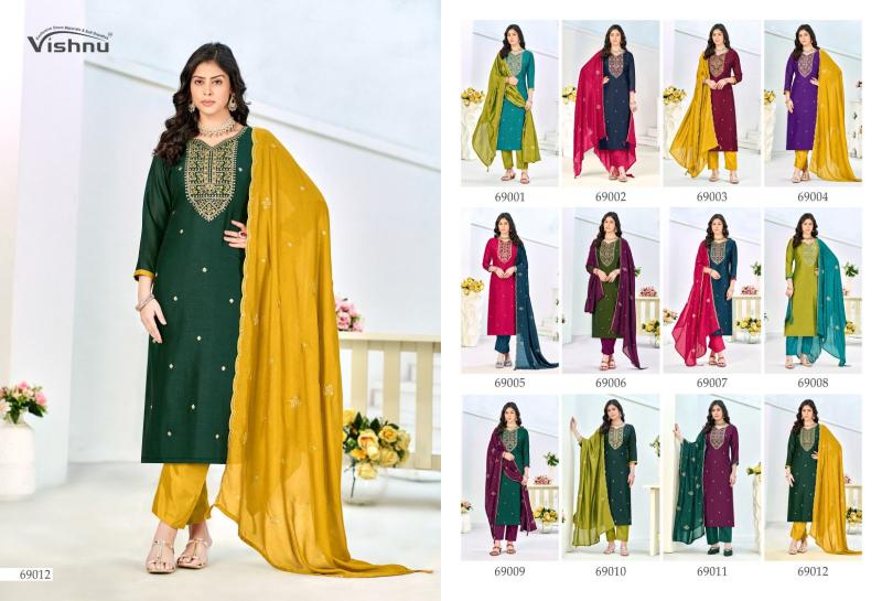 Vishnu Turkish catalog salwar kameez wholesale surat gujarat