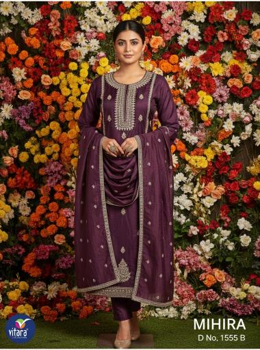 Vitara Mihira catalog kurti manufacturer and wholesaler in ahmedabad