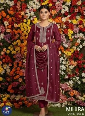 Vitara Mihira catalog kurti manufacturer and wholesaler in ahmedabad