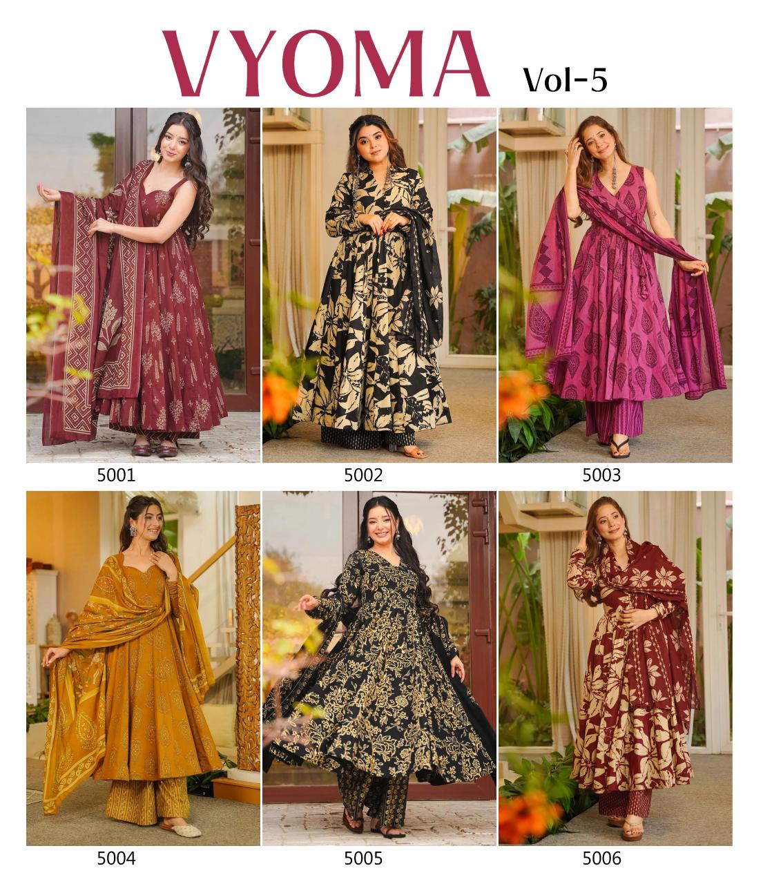 Vyoma vol 5 catalog kurtis in surat wholesale