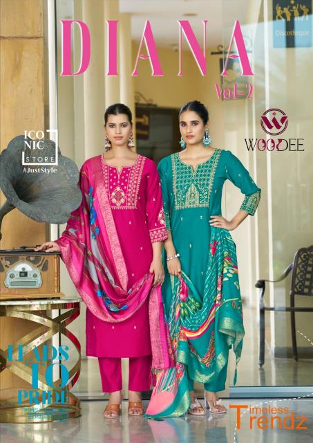 Woodee Diana Vol 2 catalog kurti wholesale market in kanpur