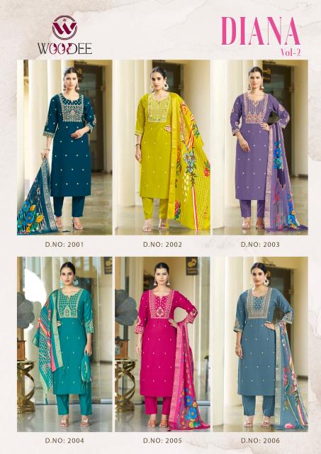 Woodee Diana Vol 2 catalog kurti wholesale market in kanpur
