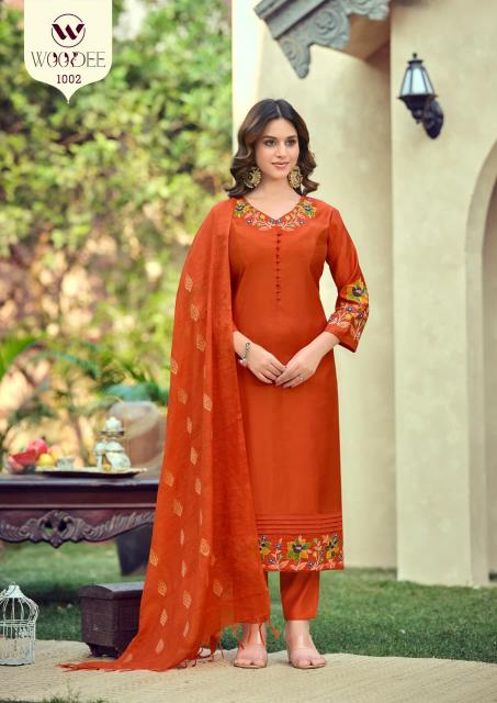 Woodee Tanisha catalog designer kurtis low price wholesale prices in surat