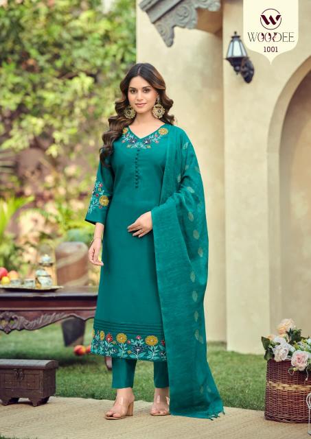 Woodee Tanisha catalog designer kurtis low price wholesale prices in surat