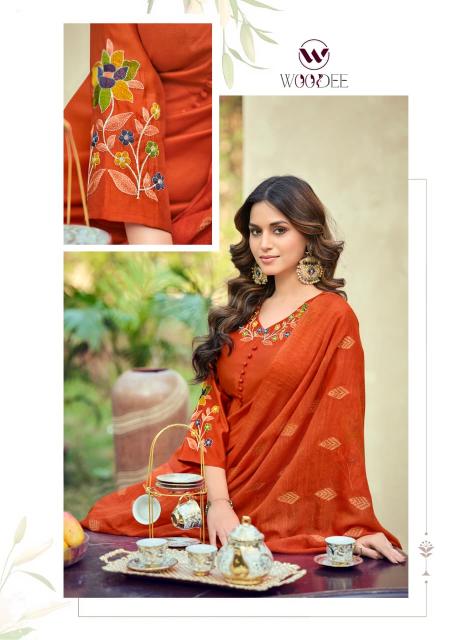 Woodee Tanisha catalog designer kurtis low price wholesale prices in surat