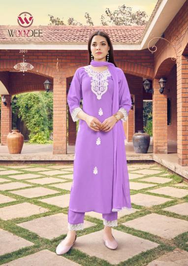Woodee White Lotus Vol 2 catalog w brand kurtis wholesale in bangalore 