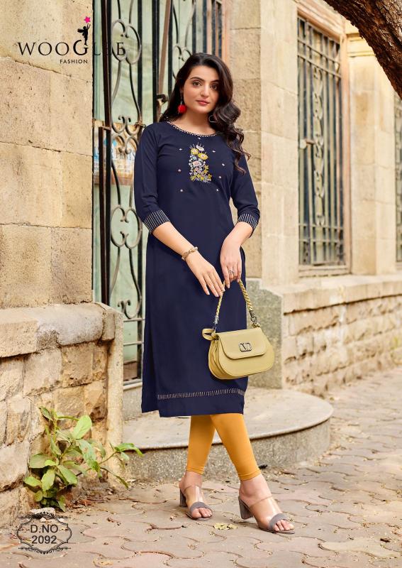 Wooglee Barbella Vol 14 catalog branded kurtis wholesale bulkli