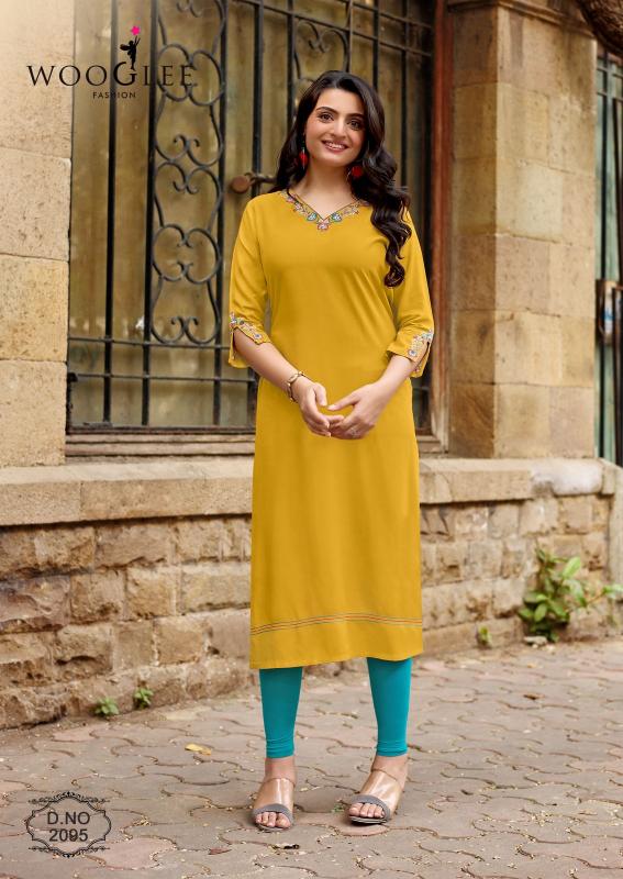Wooglee Barbella Vol 14 catalog branded kurtis wholesale bulkli