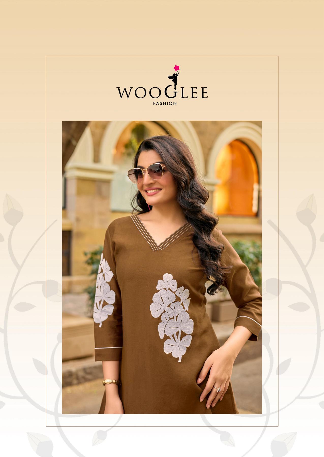Wooglee Livonia catalog coord set wholesaler in mumbai