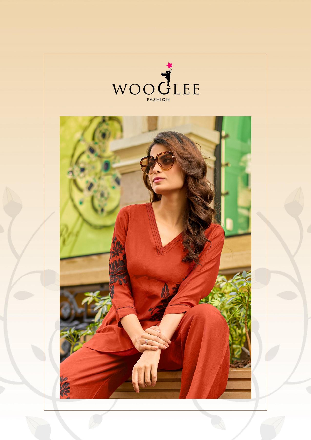 Wooglee Livonia catalog coord set wholesaler in mumbai