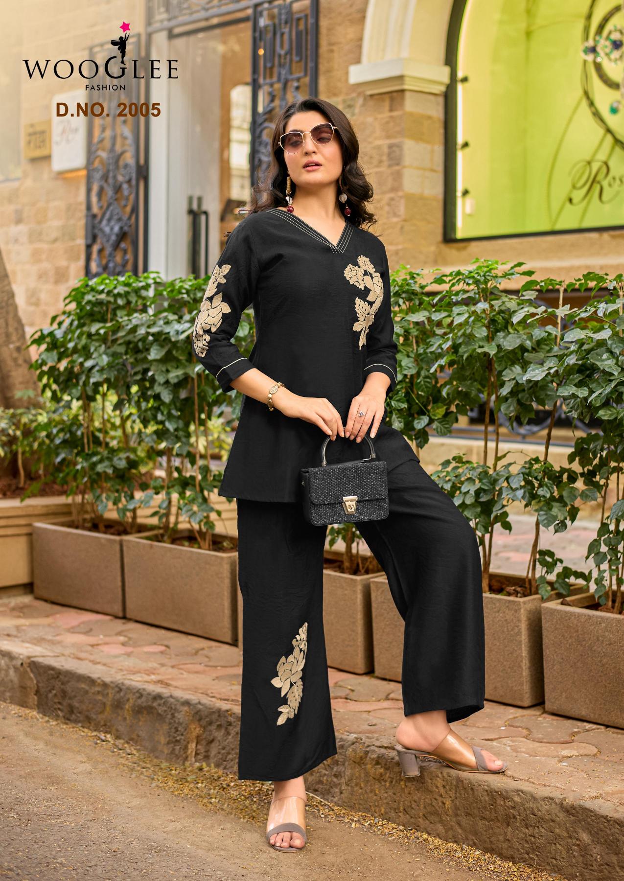 Wooglee Livonia catalog coord set wholesaler in mumbai