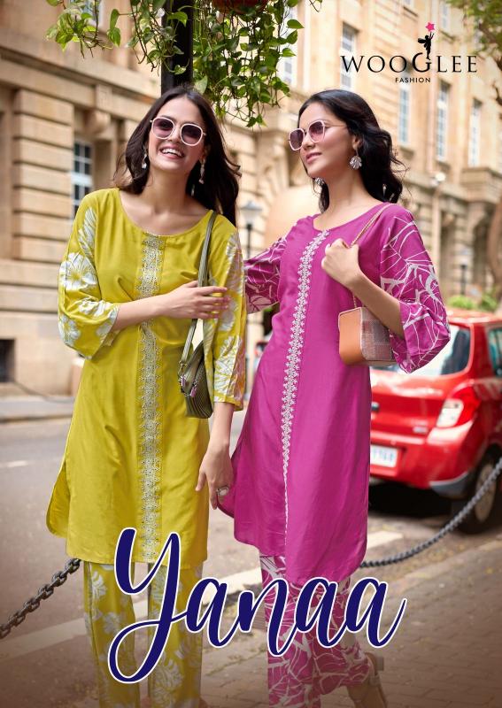 Wooglee Yanaa catalog co ord sets india