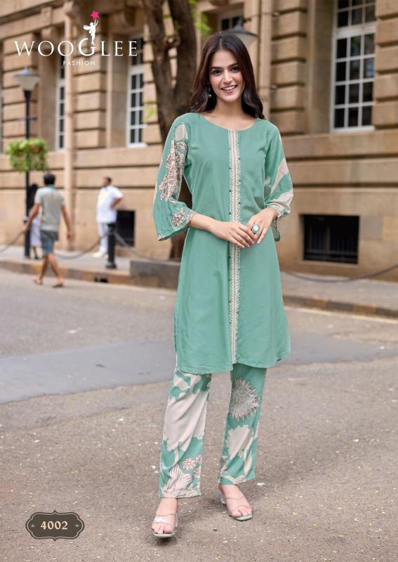 Wooglee Yanaa catalog co ord sets india