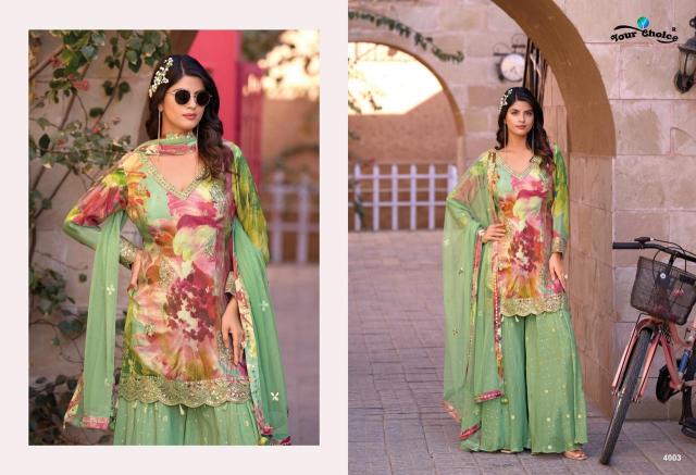 Your choice Ginni Vol 4 catalog wholesale salwar kameez market in kolkata
