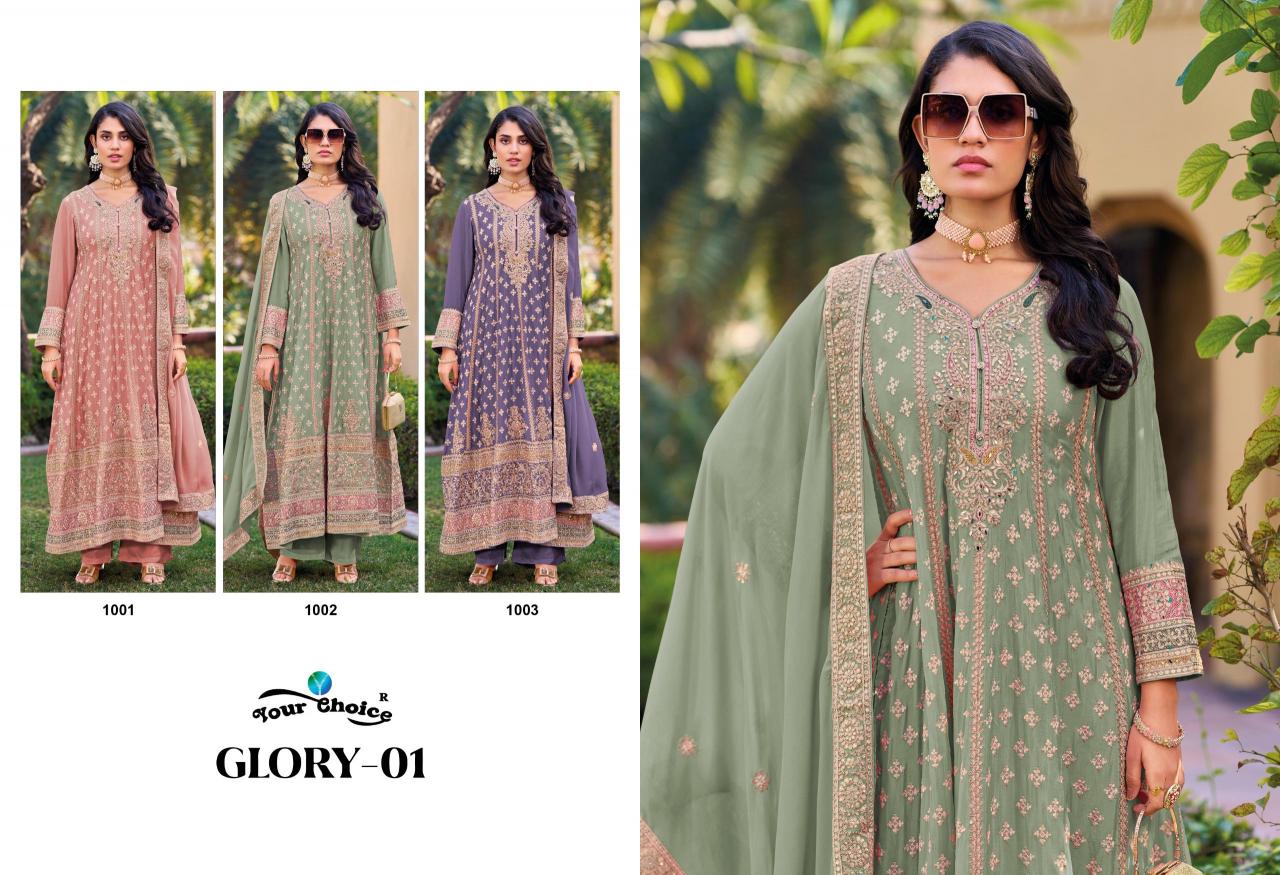 Your Choice Glory Vol 1 Nx catalog wholesale salwar kameez market in kolkata