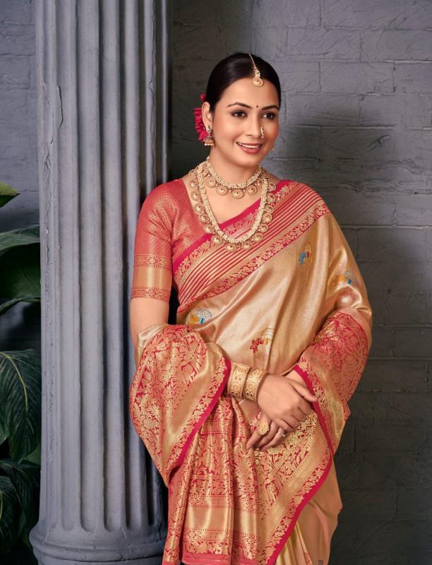 Zarkaashi Kalika catalog wholesale saree dealers in bangalore