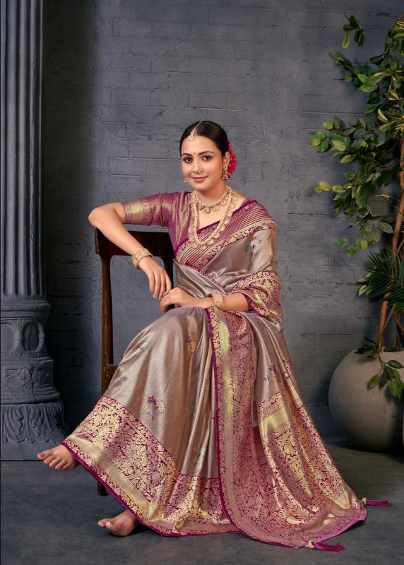 Zarkaashi Kalika catalog wholesale saree dealers in bangalore