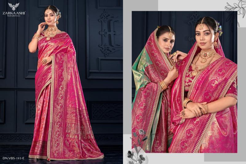 Zarkaashi Shivalika Vol 1 catalog wholesale sarees