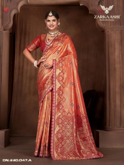 Zarkaashi Virasat catalog wholesale saree dealers in india