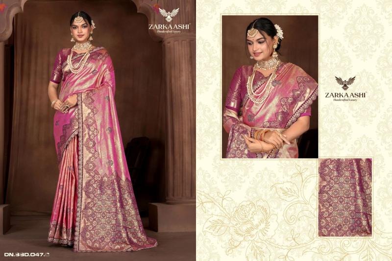 Zarkaashi Virasat catalog wholesale saree dealers in india