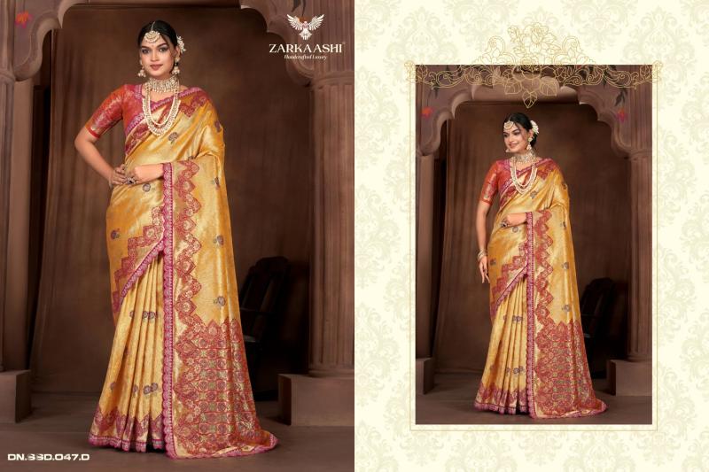 Zarkaashi Virasat catalog wholesale saree dealers in india