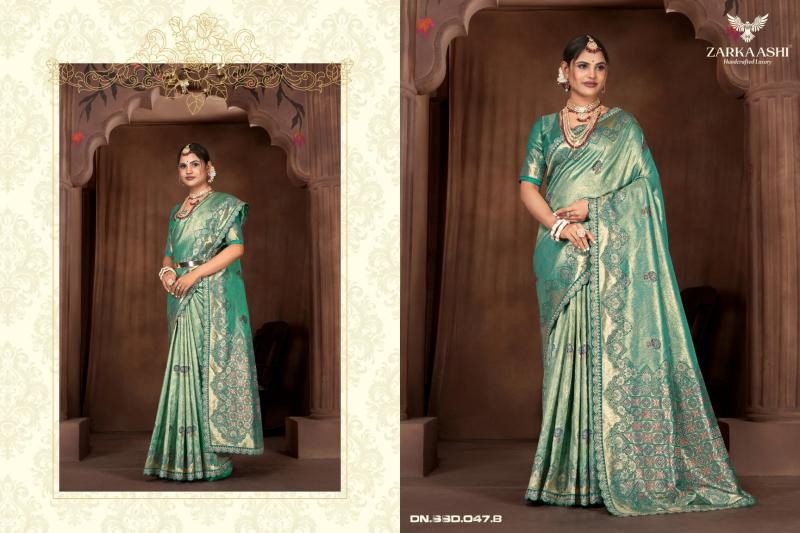 Zarkaashi Virasat catalog wholesale saree dealers in india