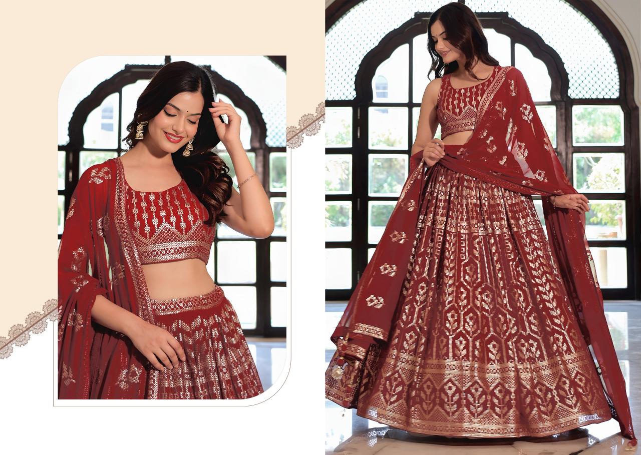 Zeel Clothing vol 30 catalog lehenga choli wholesaler in delhi