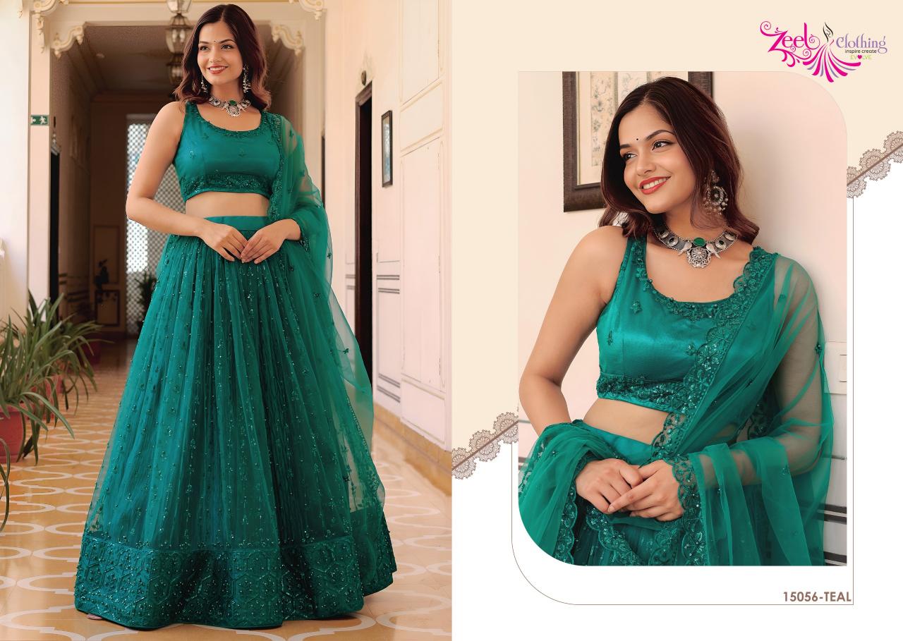 Zeel Clothing vol 30 catalog lehenga choli wholesaler in delhi