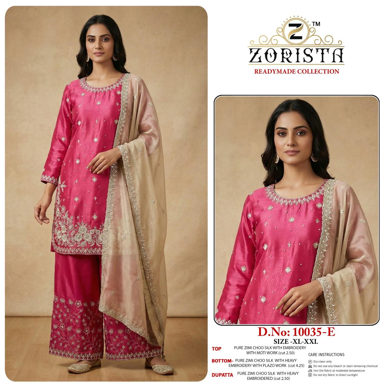 Zorista 10035 catalog salwar kameez wholesale ahmedabad