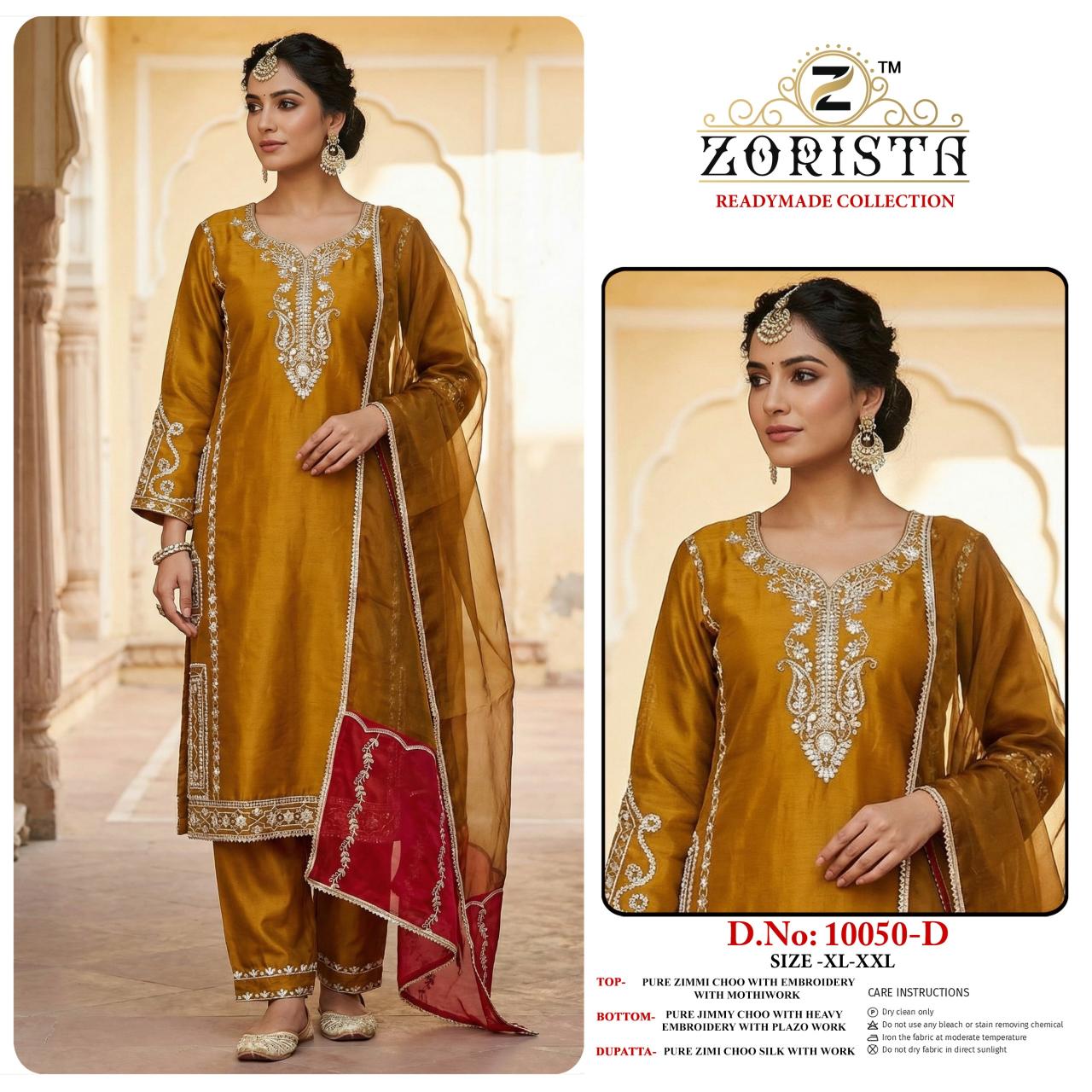 Zorista 10049 catalog pakistani suits wholesaler in surat