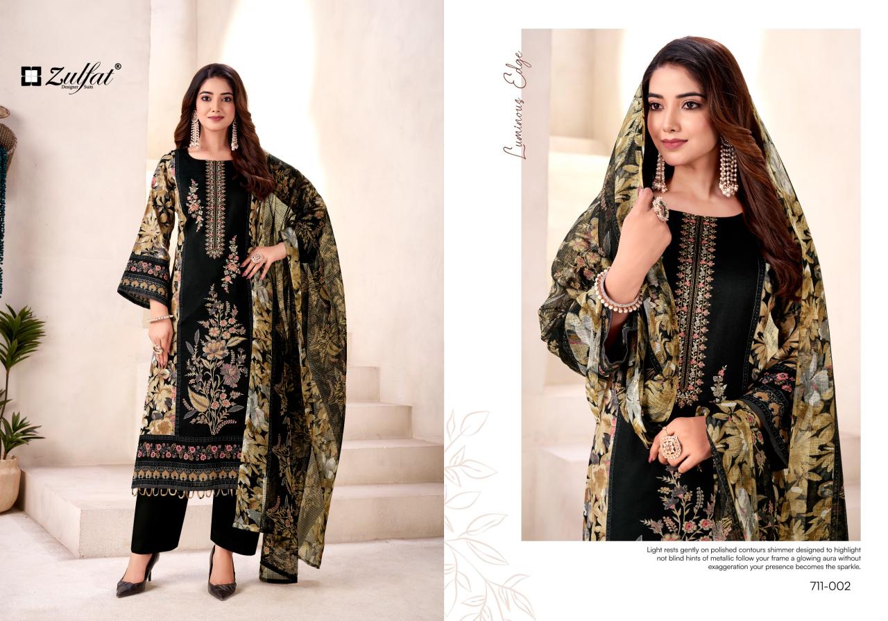 Zulfat Naseera catalog buy dress materials from surat