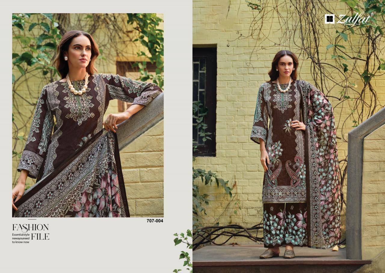Zulfat Rubina catalog dress material suppliers in surat