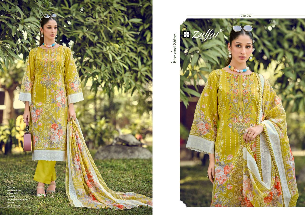 Zulfat Sana Safina vol 4 catalog cheapest dress material wholesaler in surat