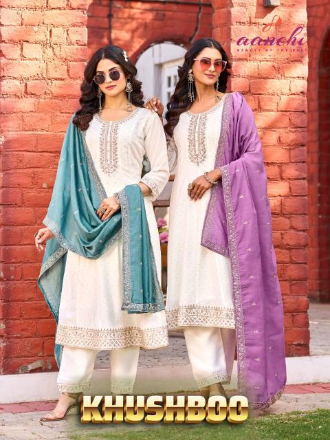 Aanchi Khushbo catalog kurtis wholesaler in jaipur