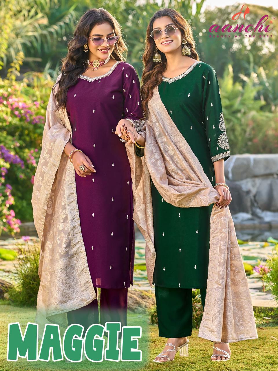 Aanchi Maggie catalog wholesaler for kurti in varanasi