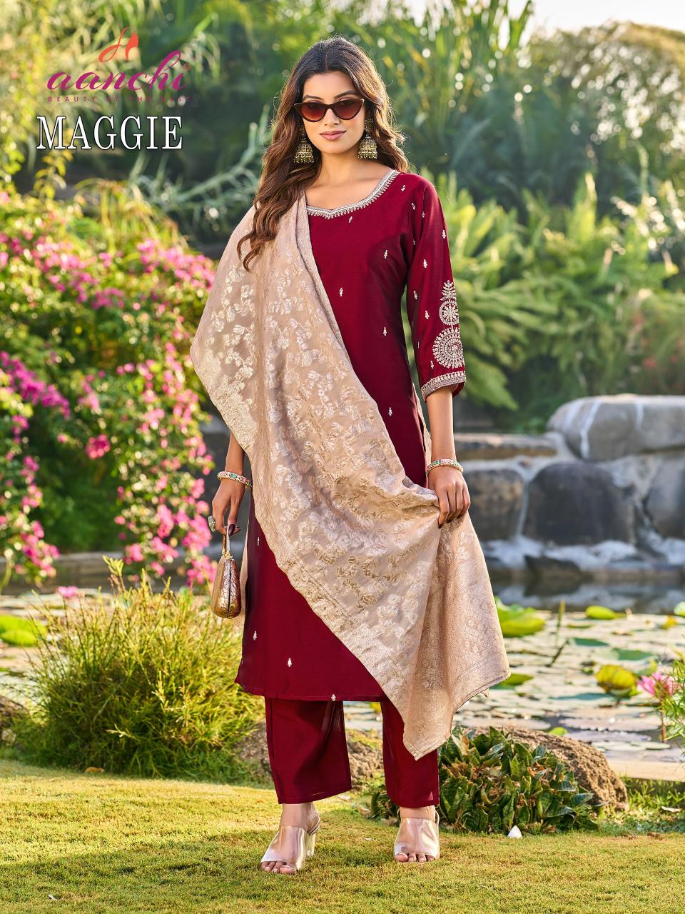 Aanchi Maggie catalog wholesaler for kurti in varanasi