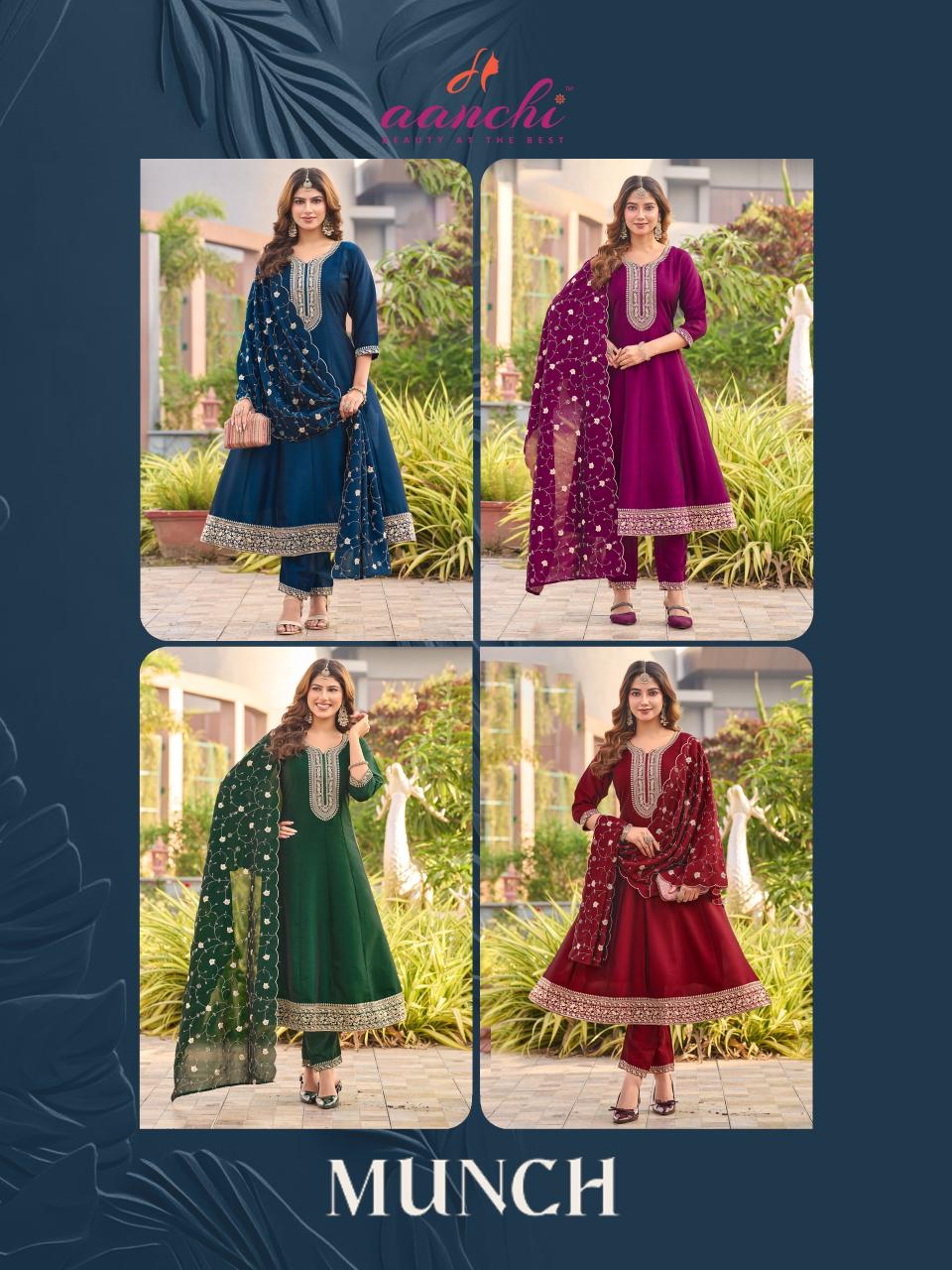 Aanchi Munch catalog wholesale kurtis online india