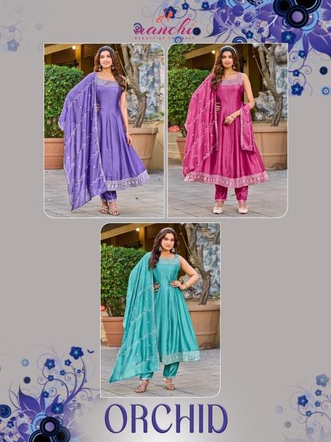 Aanchi Orchid 0.1 catalog designer kurti wholesale best place
