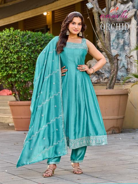 Aanchi Orchid 0.1 catalog designer kurti wholesale best place
