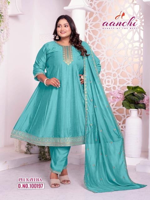 Aanchi Plus Zeeba catalog wholesale kurtis price in surat