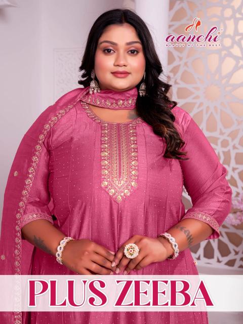 Aanchi Plus Zeeba catalog wholesale kurtis price in surat