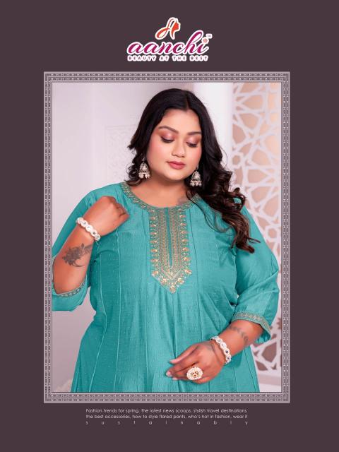 Aanchi Plus Zeeba catalog wholesale kurtis price in surat