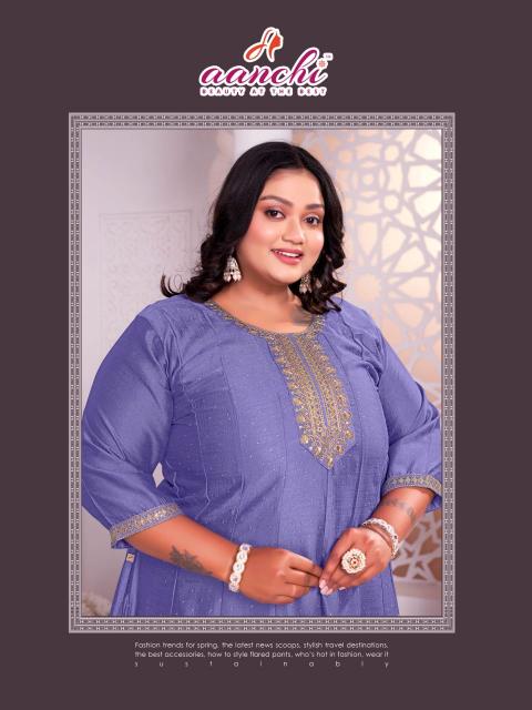 Aanchi Plus Zeeba catalog wholesale kurtis price in surat