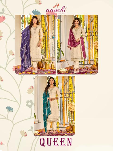Aanchi Queen catalog kurtis in kerala wholesale manufecturers