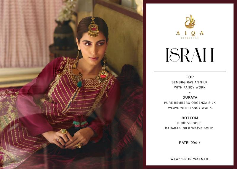 Aiqa Israh catalog online wholesale salwar kameez cod avaliable