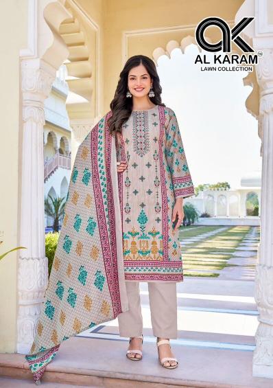 Al Karam Shezlin – Pakistani Kurti Pant With Dupatta - Wholesale Catalog