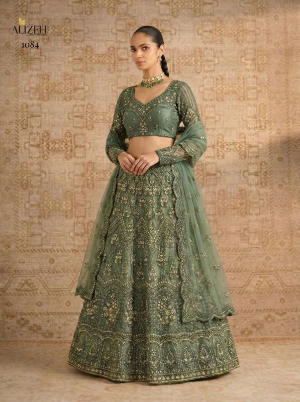 Alizeh 1084 catalog Butterfly Net Lehenga Choli